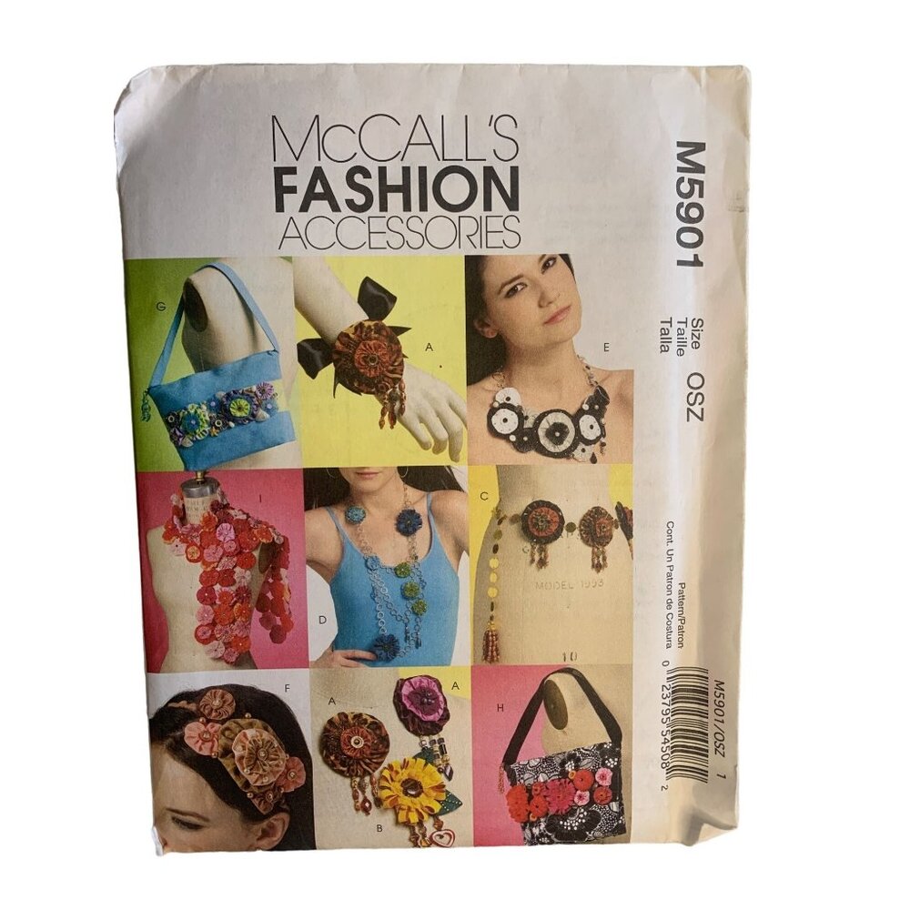 McCall's Fashion Accessories Sewing Pattern M5901 - Uncut
